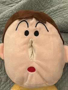 Shinchan Inspired Plush tissue holder toy