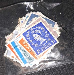70+ British GB Queen &amp; king stamps