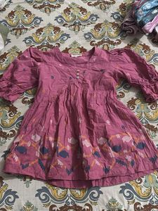 pink tunic