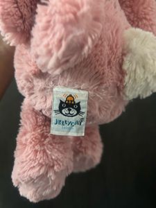 Authentic Jellycat London Bashful Pink Bunny