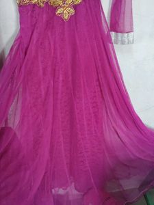 Beautiful Pink Ethnic Gown