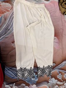 Elegant Embroidered Kurta with Pants