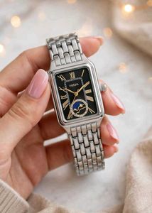 fossil sun moon working watch ladies