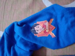 Cool Blue Graphic Sweatshirt