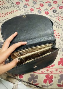 Stylish Laser-Cut Crossbody Bag