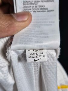Nike White &amp; Yellow Basketball Shorts / size- 30-3