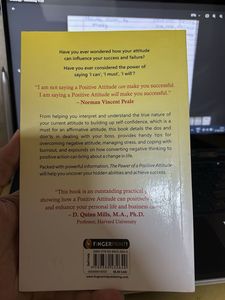 The Power of Positive Attitude 📖book