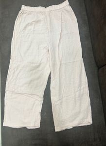 peach track/ pajama pants