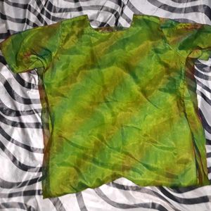 Vibrant Green kurta