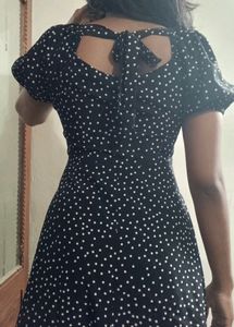 Black Polka Dot Dress