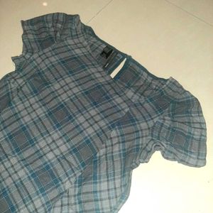 💎 Authentic MANGO Mini Plaid Dress