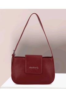cherry red shoulder Bag
