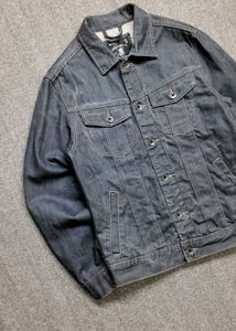 Men's Crop Denim Jacket