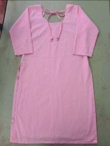 COMBO Chic Pink &amp; slate grey Kurtas - pack of 2