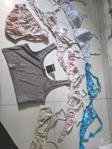Lace &amp; Mesh Lingerie Set