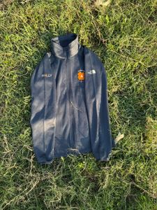 Stylish Dark Grey Zip-Up Jacket