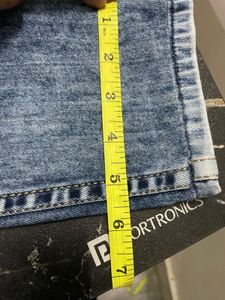 Here &amp; Now Men's Blue Washed Jeans