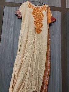 A Line Kurti With Pocket
