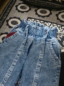 Ice Blue Mom Fit Jeans