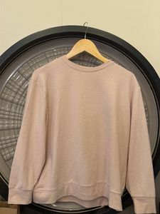 Soft Pink Crewneck Sweatshirt