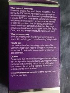 The Derma Co. 2% Salicylic Acid Face Serum