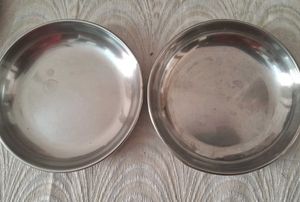 4 Stainless Steel Plates - Combo Offer