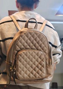 Quilted Mini Backpack