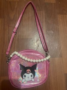 Cute Kuromi Crossbody Bag