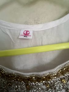 Fresh White Kurti