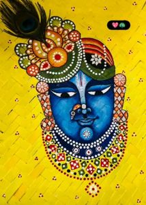 Handmade Shiva Parvati Bamboo Soop Wall Art | Hand