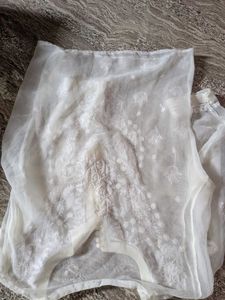 Elegant White Chikankari Kurta