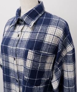 Classic Blue Plaid Flannel Shirt