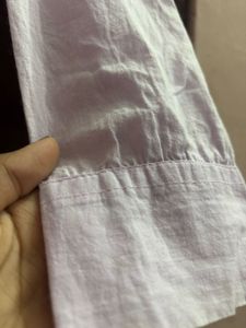 Light Purple Button-Up Shirt