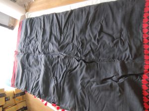 Black And Red Saree (Women's)