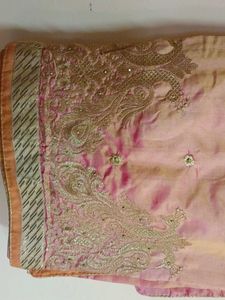 light Orange Saree