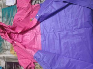 Cute Pink &amp; Purple Raincoat for 5-7 years