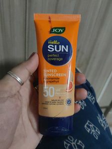 Joy Hello Sun Tinted Sunscreen SPF 50