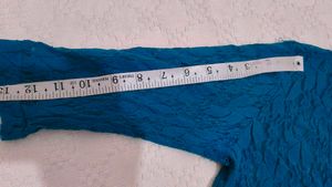 Very Beautiful V Neck Net Top
