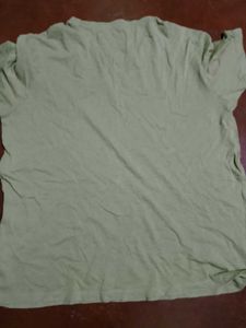 Men's Casual Olive Green T-Shirt