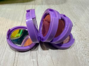 Purple Compact Blush with Mirror