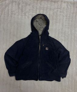 Carhartt Navy Blue Hooded Jacket