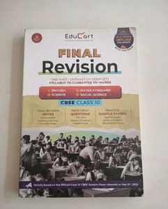 EduCart Final Revision CBSE Class 10 Textbook