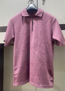 Purple Ribbed Top