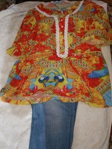 Limited Offer Jeans Top Set