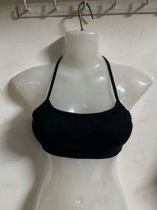 Black Sports Bra