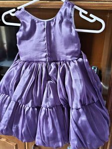 Sparkly Lavender Party Dress