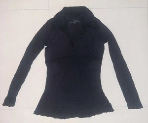 Authentic Calvin Klein Navy Blue Long Sleeve Top