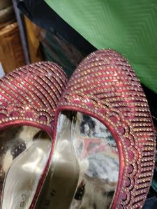 Embellished Red Ballerina heal