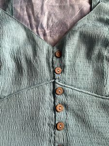 Mint Green Cropped Cami Top
