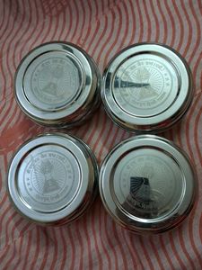 Set of 4 Stainless Steel Tiffin Boxes